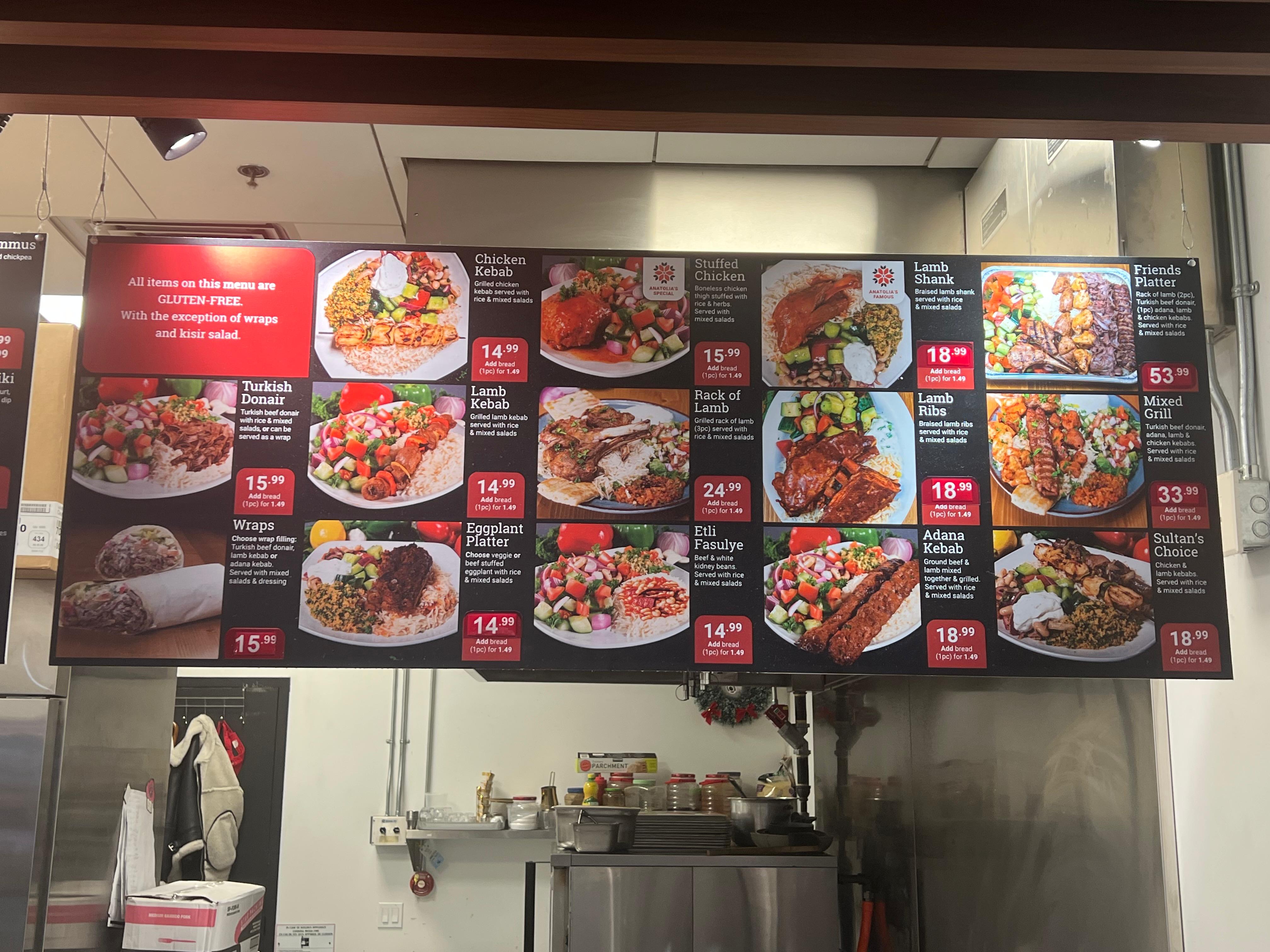 Anatolia turkish foods, Turkish Restaurant, Turkish Kebab, Calgary, Canada