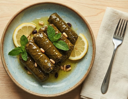 Hand-Rolled Stuffed Vine Leaves (Yaprak Sarma)